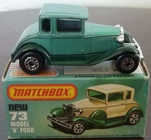 3 X MATCHBOX MODEL 'A' FORDS # 73 !! 1979 !! 3 Different Variants !! Special Order for Bingo79