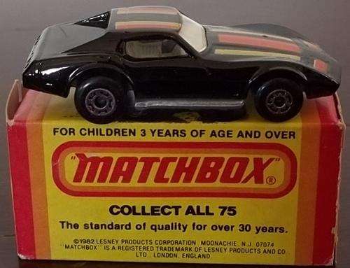 # 62 CHEVROLET CORVETTE !! 1979 !! FANTASTIC with  Original Box !! Matchbox Lesney !! EXCELLENT !
