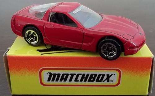 '97 CORVETTE # 4 !! With  Original Box ! Matchbox!! EXCELLENT !