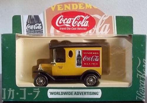 Lledo COCA-COLA 1920 MODEL 'T' FORD ! RARE COLLECTIBLE + Original Box ! EXCELLENT ! Coke