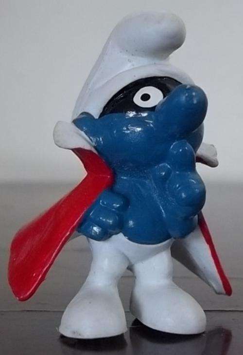 Original Vintage SPY SMURF! Peyo Hong Kong!! 1966 RARE !! Smurfs!