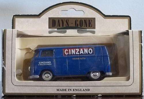 Lledo DAYS GONE VINTAGE MODEL 1955 CINZANO VW KOMBI VAN !! RARE ! + Original Box ! CINZANO