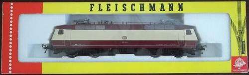 OO / HO gauge FLEISCHMANN LOCOMOTIVE #4350 DB E-120 ! Excellent condition ! + Original Box