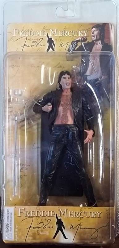FREDDIE MERCURY !! LATE 70`s TRIBUTE !! NECA !! MINT !! Never Opened !!! Highly Collectable