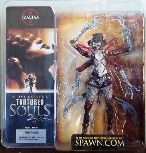SZALTAX !! Clive Barker's Tortured Souls 2 !! McFarlane !! MINT + UNOPENED !! HIGH IN VALUE !!