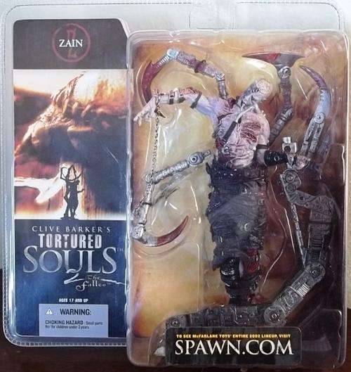 ZAIN !! Clive Barker's Tortured Souls 2 !! McFarlane !! MINT + UNOPENED !! HIGH IN VALUE !!