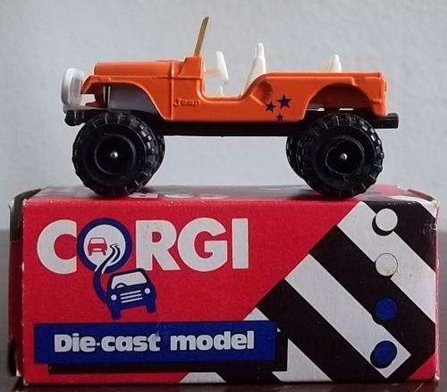 CORGI 4X4 JEEP !! 1985 !! GOOD CONDITION !! CORGI MOTORS
