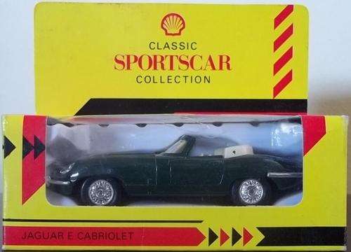 SHELL SPORTSCAR COLLECTORS CAR - JAGUAR E CABRIOLET - 1991