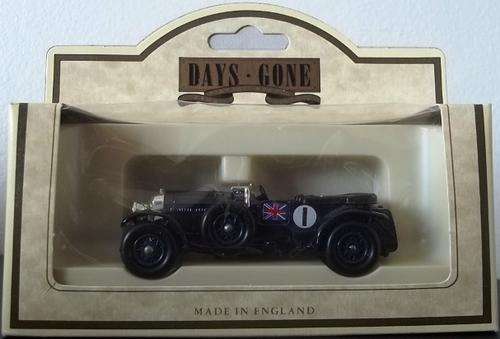 Lledo VINTAGE MODELS !! 1930 BENTLEY 4.5 Litre !! BLACK VARIANT + Original Box ! EXCELLENT!