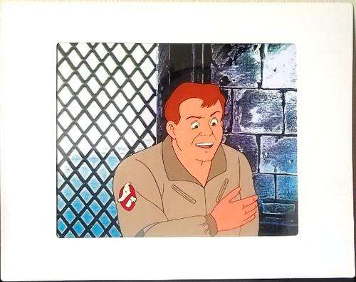 An Original GHOSTBUSTERS Dr. Ray Stantz CELL  1986 - 1991! EXCELLENT !!