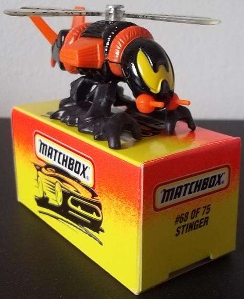 #68 of 75 STINGER !! 1996 !! RARE !! MINT with  Original Box !! Matchbox!! EXCELLENT !