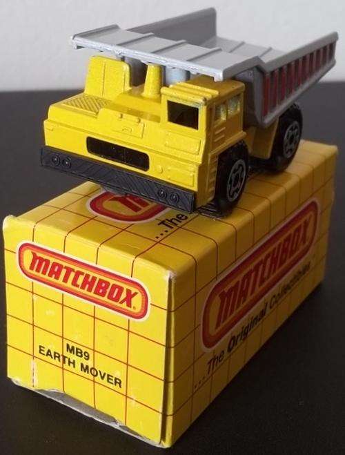 MATCHBOX EARTH MOVER MB-9 !! 1983 !! + Original Box ! Matchbox !!