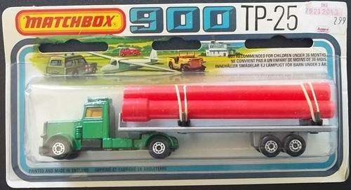 TP-25 PETERBILT LONG HAUL TRUCK !! 1978 !! MATCHBOX 900 LESNEY ! MINT + Never Opened ! EXCELLENT !