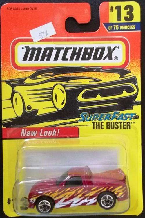 MATCHBOX #13 THE BUSTER ! MINT + Never Opened ! EXCELLENT !