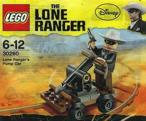 LEGO set #30260 Lone Ranger's Pump Car With Minifigure !! The Lone Ranger ! Limited Promo Polybag !!