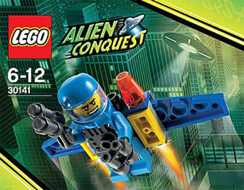 LEGO set #30141 ADU Jet-Pack Minifigure !! Alien Conquest !! LIMITED EDITION PROMO Polybag !!
