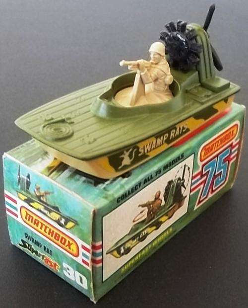 # 30 SWAMP RAT !! 1976 !! LESNEY MATCHBOX !! EXCELLENT + Original Box !