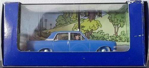 TINTIN 1962 FORD ZEPHYR MK III !! #45 of 70 !! L'ILE NOIRE ! + Original Box !! HERGE