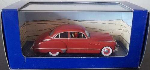 TINTIN 1949 BUICK SEDAN !! TINTIN AU PAYS DE L'OR NOIR ! #10 !! RARE !! MINT + Original Box !! HERGE
