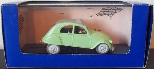 TINTIN 1949 CITROEN 2CV !! L`AFFAIRE TOURNESOL ! #6 of 70 ! RARE SOUGHT AFTER !! MINT + Box !! HERGE