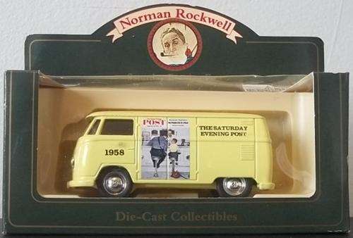 Lledo NORMAN ROCKWELL 1955 VW KOMBI !! RARE ! + Original Box ! PEPSI