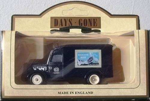 Lledo "RECKITT'S BLUE" 1950 BEDFORD 30CWT VAN !! RARE ! + Original Box ! PEPSI