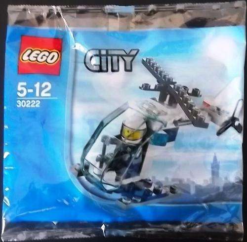 LEGO Set #30222 Police Helicopter with Minifigure - City Limited Edition Promo Polybag