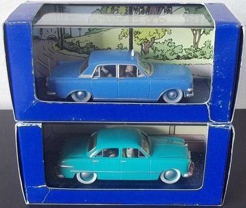 TINTIN 1962 FORD ZEPHYR MK III !! # 45 of 70 !! RARE !! MINT + Original Boxes !! HERGE