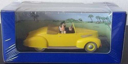 TINTIN 1939 LINCOLN ZEPHYR !! #12 of 70 !! LES 7 BOULES DE CRISTAL ! + Original Box !! HERGE