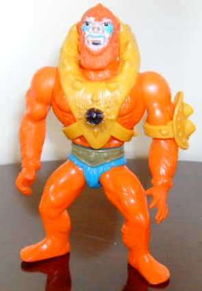 Beast Man YELLOW ARMOUR !! RARE !! Excellent Collectible ! Masters of the Universe ! He-Man ! He Man