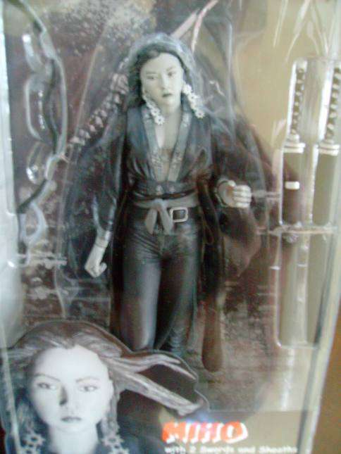 MIHO !!  Sin City !! Black + White !! RARE !! NECA Mint In Packaging!! GREAT Collectible !!