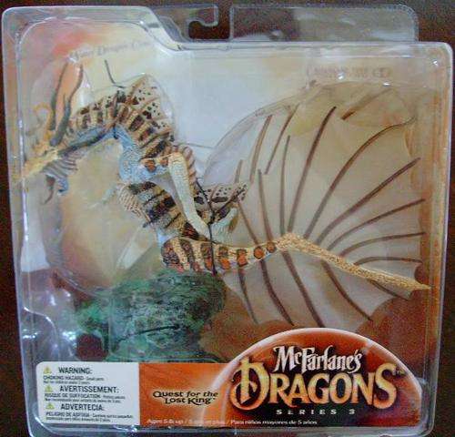 Dragons WATER CLAN ! RARE ! McFarlane ! Mint in Unopened Packaging! Series 3 ! Highly Collectable !