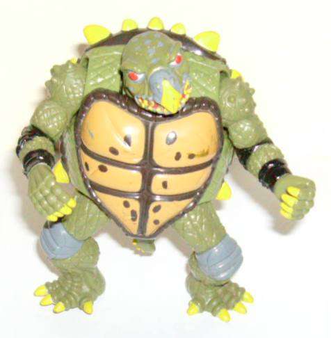 MUTATING TOKKA !! RARE !! EXCELLENT ! Vintage Teenage Mutant Ninja Turtles! TMNT ! 1993 !! 2 Heads !