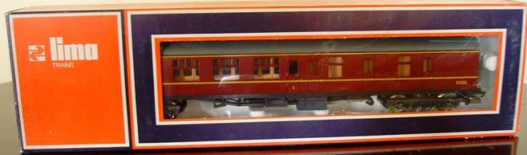 OO / HO gauge Lima boxed LMS 1st class passenger coach No.5051! Excellent ! Boxed ! VERY RARE! Italy