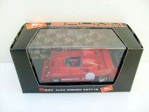 BRUMM 1/43 R237 ALFA ROMEO 33TT 12 PROTOTIPO 1974 RED !! MINT with  Original Box !! EXCELLENT !