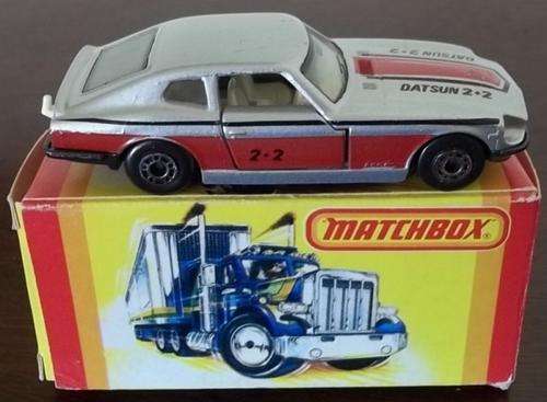 # 67 Datsun 260-Z ! 1978 ! Rare Silver Red Variant !  Original Box !! Matchbox Lesney !!
