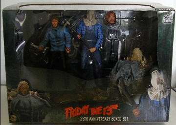 Friday the 13th Special 25th Anniversary Deluxe Box Set ! RARE ! Mint in Box !! Unopened ! Neca Toys