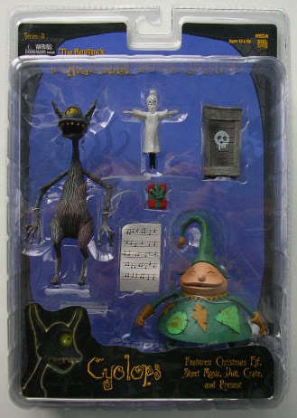 Nightmare Before Christmas CYCLOPS !! 2005 NECA Collectible !! Brand New Unopened !! Series 3