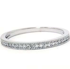 **NEW!!!**ELEGANT .925 SOLID STERLING SILVER 0.50CTW CHANNEL JOURNEY RING