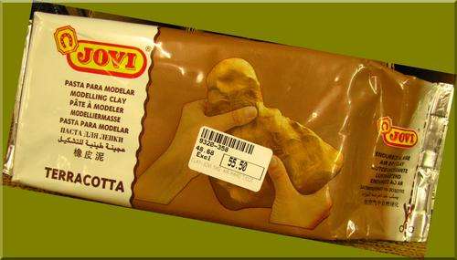 AIR DRY MODELLING CLAY - TERRACOTTA 1 KG