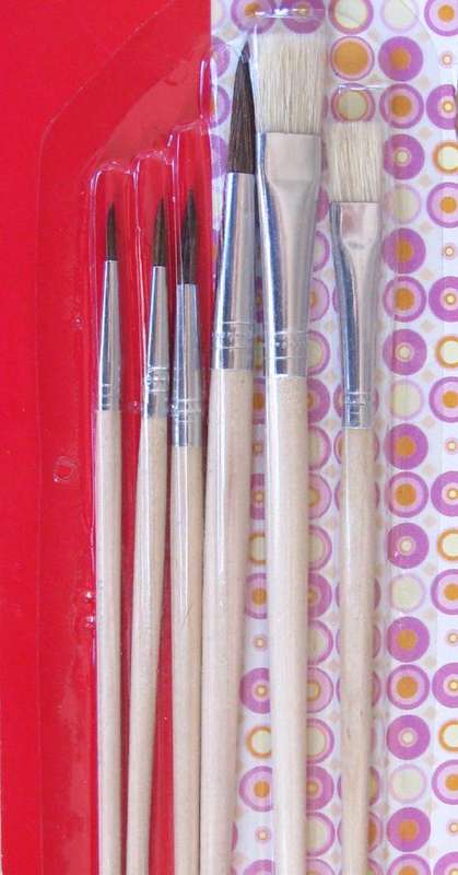 PACK OF 10 ARTISTS BRUSHES