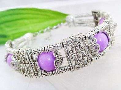 SUPERBELY HANDCRAFTED TIBETAN SILVER BRACELET