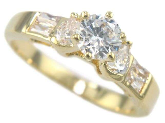 **50% REDUCED SHIPPING!**1.20CTW GRAND BRILLIANT CUT ENGAGEMENT RING size 5