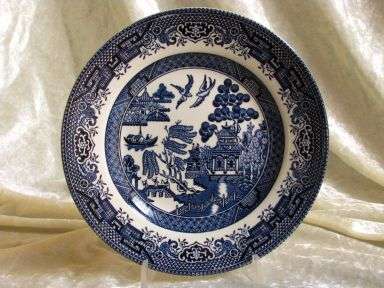 Lovely Broadhurst Willow Pattern Side Plate - Come And See!