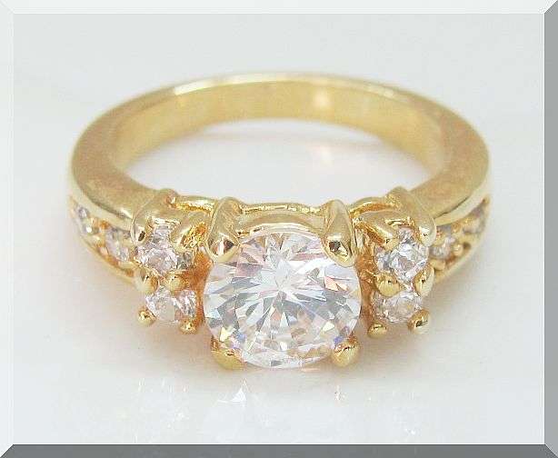 1.50CTW GRAND BRILLIANT CUT ENGAGEMENT RING size 4