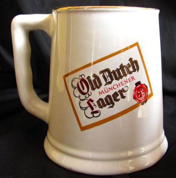 DROSDTY:  Great 'Old Dutch Lager' Beer Tankard.  Take a look!