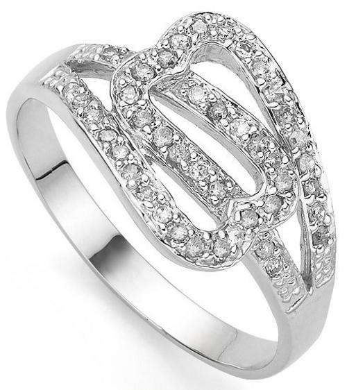 **SAVE R225 SHIPPING!**STUNNING CERTIFIED NATURAL DIAMOND RING IN SOLID .925 STERLING SILVER  SZ 7