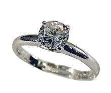 **72% REDUCED SHIPPING!** 0.50CTW BRILLIANT ENGAGEMENT SOLITAIRE RING  size 10