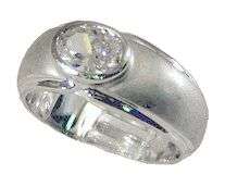 **1.15CTW ELEGANTLY STYLED SOLITAIRE ENGAGEMENT RING SIZE 5