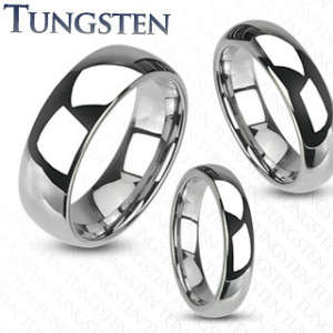INTERNATIONAL SHIPPING!!Tungsten Carbide Wedding Ring Polish Finish Size 6